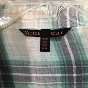Victoria's Secret Tops - Victorias Secret Plaid Shirt Victoria's Secret Tops - Victorias Secret Plaid Shirt